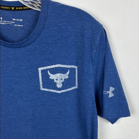 Under Armour Men's Blue Graphic T-Shirt - Picture 3 of 5